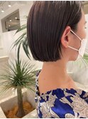 髪質改善＊マチルダボブアッシュカラー＊美髪【Zina船橋】