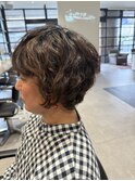 ランダムパーマスタイル