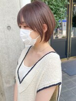 レフ(LEF)&nbsp;ショートボブ/ひし形/くびれ/顔まわり/楽々スタイル/金沢美容室