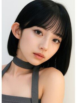 ケア 神戸(CARE) 大人ショートボブ前髪ありミニボブ