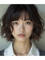 エス 天満扇町(esu)&nbsp;ya透明感カラー/ブラウンカラー/ボブ