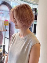 ティアラ 桜木町(TIARA)&nbsp;【桜木町】ピンクベージュの丸みくびれショート