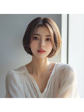 e.m.a プレミアムビューティーサロン 栄駅店(e.m.a PREMIUM BEAUTY SALON) ボブ/イメチェン/外ハネボブ/美髪/ワイドバング/髪型