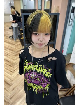 ループウエスト(LOOP WEST) イエローブラックデザイン1024