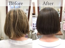 癖の原因を見極めた髪質改善が好評です♪自分至上最高の美髪へ