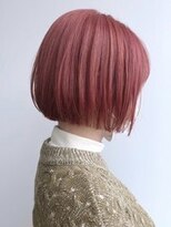 マジコ 下北沢本店(Magico)&nbsp;ピンクベージュ/ダブルカラー/シンプルストレート/髪質改善/原宿