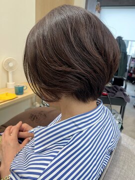 バッカ 横浜桜木町店(BACCA) ラベンダーブラウン、ショート