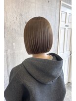 アーチ(ARCH)&nbsp;ぱつっとボブ×ベージュ《ARCH Mayu》