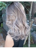 ラキング ギンザ トウキョウ(LAKING GINZA)&nbsp;着物ヘア/ダークアッシュ/ミディアムレイヤーカット/銀座