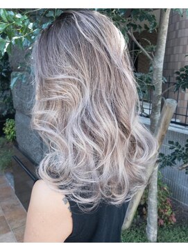 ラキング ギンザ トウキョウ(LAKING GINZA) 着物ヘア/ダークアッシュ/ミディアムレイヤーカット/銀座