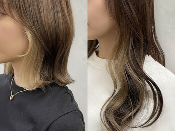 ユニ バイ マグ 長野店(Uni.by Mag)の写真/退色してもキレイ&可愛い♪最旬の似合わせカラーで気持ちも上がってライフスタイルも楽しめる☆