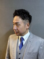 ビーダンディー(Bee dandy) ビジネスツーブロック ベリーショート デザインカールパーマ