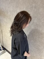 【全席完全個室サロン】ef lien西大寺 × 髪質改善ミルボンAujua認定サロン&nbsp;ハイレイヤーウルフ