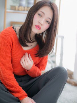 モッズヘア 上尾西口店(mod's hair) ■mod's上尾10-2★■美人オーラ…アシンメトリーストレート