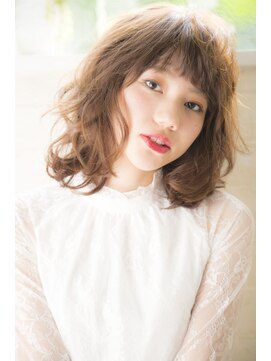 ガーランド (Garland) [Garland/表参道]☆透け感ヴェールウェーブミディ☆