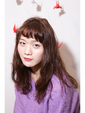 コマ(coma) 【coma中野】パーマで作るリラックスウェーブナチュラルロング