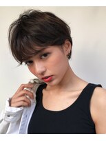 グッデイ ヘアー(GOOD DAY HAIR)&nbsp;【エッジショートデザインカラー丸みショート無造作カール】