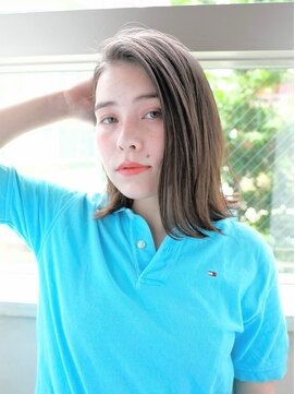 ルティア 池袋(Lutia) かきあげボブスタイル