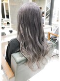 アッシュグレージュブリーチグラデーションカラー☆ys420