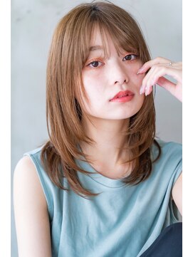 レニーバイエース(LANY by ACE) 【LANY 横浜】 ミディアムレイヤー×シアーベージュ