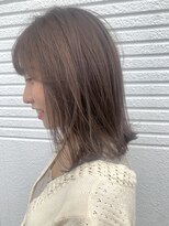 ケーオーエスビューティー(K O S beauty)&nbsp;ロブ×ベージュ