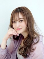 ヘアリゾート粋 新宿三丁目本店&nbsp;ほつれウェーブ×ベージュカラー