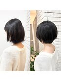 頭の形が丸く見えます！似合わせショートヘア！