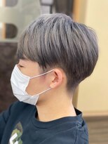 美容室 びゃんびゃん 社店&nbsp;BTS風ブルーアッシュ