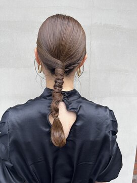 ヘアー アイス ルーチェ(HAIR ICI LUCE) ヘアセット 二次会ヘア ヘアアレンジ /中西