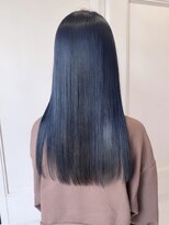 へアメイクワンプラス 四日市(HAIR MAKE ONEplus) 大人可愛い透明感カラー/ネイビー/艶カラー10代20代韓国