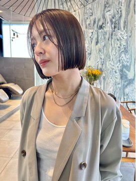 ブローチ 表参道(broocH) ボブ/大人ボブ/ミニボブ/ぱつっとボブ/表参道/青山