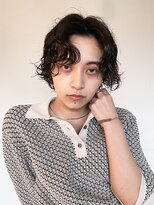 アイティーバイアルバム 藤沢店(IT by ALBUM)&nbsp;ラフアンニュイパーマ_チェリーブラウンフェミニンロング_79201