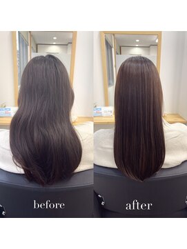 リアン 四条大宮店(Lien) 『髪質改善』ストレートエステ(縮毛矯正)(リタッチ可)