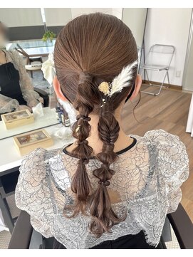 オウン(AUN) タイトツイン編み下ろし