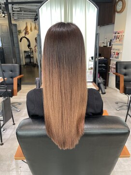 ネクストハラジュク(NEXT HARAJUKU) メルティーカラーフェミニンロング似合わせカット[原宿/表参道]