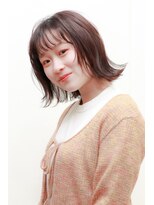 ヘアリゾートハピネス 陽光町&nbsp;外はねガーリー透明感ボブ♪