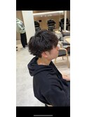 アイロン質感波巻き