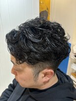 アメラボ(AmeLab)&nbsp;名古屋天白区梅ヶ丘メンズツーブロックスパイラルパーマ