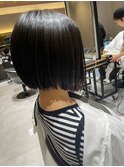*pikAicHi*前下がりぱつっとボブ