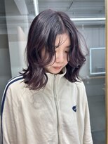 ニカ(NICA)&nbsp;【NICA】ラベンダーカラー葡萄カラーラベンダーブラウン＊緒方