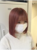 ピンクベージュカラー