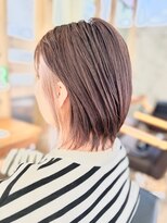 ポルム パプリカ(polum paprika)&nbsp;インナーカラー大人可愛いブリーチナチュラル暖色カラー艶髪