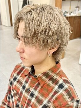 ブランチオム 大分大在店(branch homme)の写真/ナチュラルからハイトーンまでカッコ良く致します☆白髪の方もお任せください！