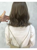 [kichi.] ミディアム×カーキベージュ