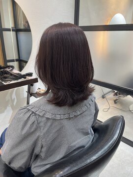 ケー 北千住(K.) 髪質改善高級ケラチントリートメント×暗め「ラベンダーピンク」