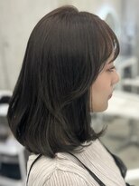 ミディアムレイヤー&ヘーゼルグレージュ