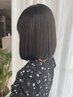 デザインカット+髪質改善ストレートoh　￥25,300→￥17,700