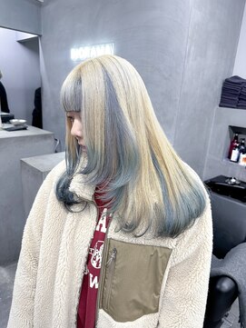 ジオラマ(DIORAMA) 水色カラー/セクションカラー