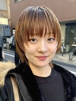 ナループロアオハナ(Nalu pu loa ohana) パーマ落とし/ストレートパーマ/ショートウルフ/シャギーカット