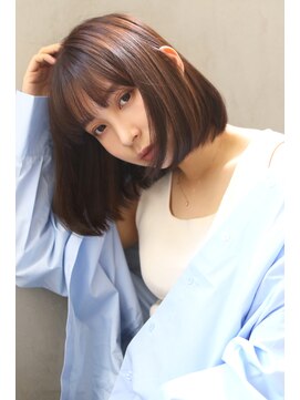 ロゼ 枚方(Rose) 【ROSE】ショートボブ＿ツヤ髪ボブ＿ツヤ髪スタイル